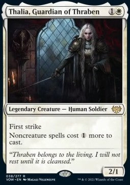 Thalia, Guardian of Thraben VOW-38 Rare Near Mint Englisch