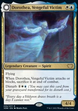 Dorothea, Vengeful Victim // Dorothea's Retribution VOW-235 Rare Near Mint Englisch Foil