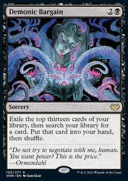 Demonic Bargain VOW-103 Rare Excellent Englisch