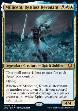 Millicent, Restless Revenant VOC-1 Mythic Excellent Englisch Foil