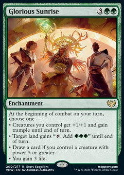 Glorious Sunrise VOW-200 Rare Excellent Englisch