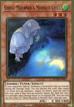 Ghost Mourner & Moonlit Chill (V.2) MGED-023 Premium Gold Rare Good Englisch 1. Auflage