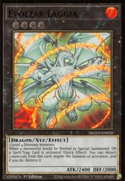 Evolzar Laggia MGED-028 Premium Gold Rare Excellent Englisch 1. Auflage