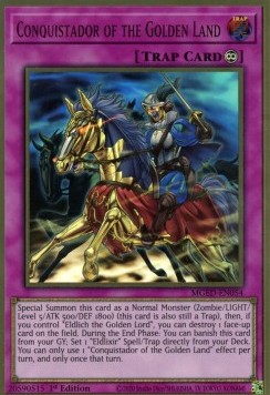 Conquistador of the Golden Land MGED-054 Premium Gold Rare Excellent Englisch 1. Auflage