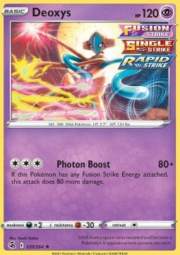 Deoxys FST-120 Holo Rare Excellent Deutsch