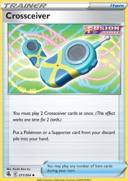 Crossceiver FST-231 Uncommon Good Englisch Reverse Holo