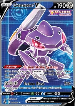 Genesect V FST-254 Ultra Rare Near Mint Englisch
