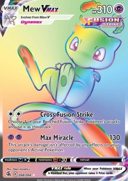 Mew VMAX FST-268 Secret Rare Near Mint Englisch