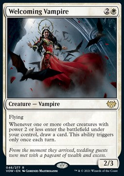 Gastfreundliche Vampirin VOW-46 Rare Near Mint Deutsch Foil