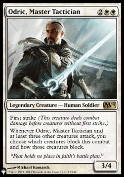 Odric, Master Tactician ZNL-23 Rare Excellent Englisch