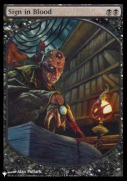 Sign in Blood ZNL- Rare Excellent Englisch