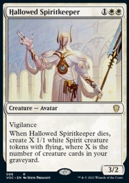 Hallowed Spiritkeeper VOC-88 Rare Near Mint Englisch
