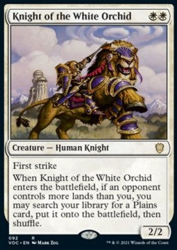 Knight of the White Orchid VOC-92 Rare Near Mint Englisch