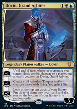 Dovin, Grand Arbiter VOC-153 Mythic Near Mint Englisch