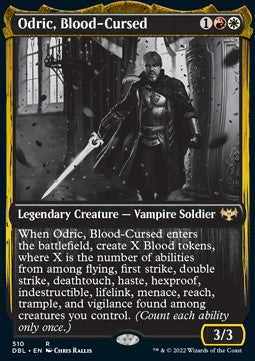 Odric, Blood-Cursed DBL-510 Rare Excellent Englisch