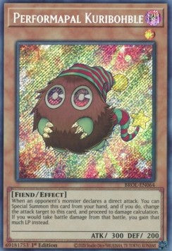 Künstlerkumpel Kuribohble BROL-064 Secret Rare Light Played Deutsch 1. Auflage