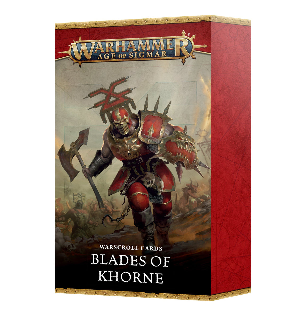 Warhammer Age of Sigmar Warscroll Cards Blades of Khorne (EN)