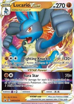 Lucario VSTAR SWSH-214 Promo Excellent Deutsch