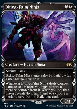 Bisshand-Ninja (V.1) XNEO-338 Rare Excellent Deutsch Foil