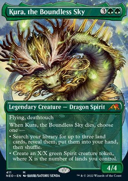 Kura, the Boundless Sky XNEO-411 Mythic Near Mint Englisch
