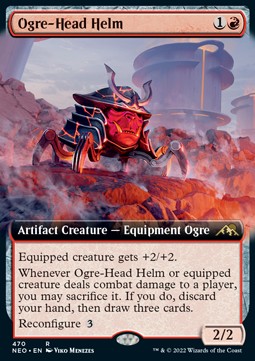 Ogerkopf-Helm (V.2) XNEO-470 Rare Excellent Deutsch Foil