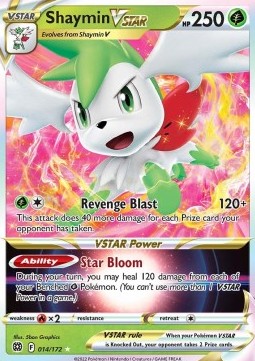 Shaymin VSTAR BRS-014 Ultra Rare Near Mint Deutsch