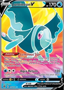Lumineon V BRS-155 Ultra Rare EX Deutsch
