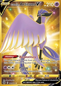 Galar-Arktos V BRS-181 Secret Rare Boosterfrisch Deutsch