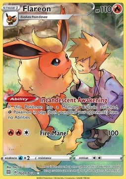 Flamara BRS-TG01 Holo Rare Boosterfrisch Deutsch