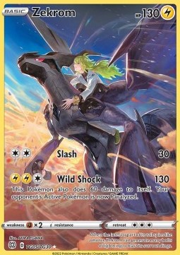 Zekrom BRS-TG05 Holo Rare Near Mint Deutsch