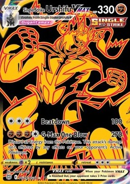 Fokussierter-Angriff-Wulaosu VMAX BRS-TG29 Secret Rare Boosterfrisch Deutsch
