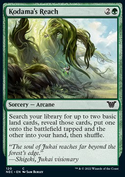 Kodama's Reach NEC-120 Common Near Mint Englisch