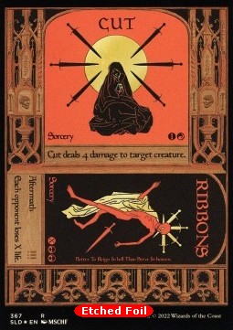 Cut // Ribbons SLDMS-367 Rare Near Mint Englisch Foil