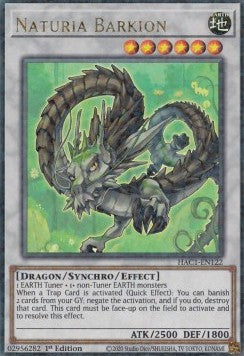 Naturia Barkion HAC1-122 Ultra Parallel Rare Near Mint Englisch 1. Auflage