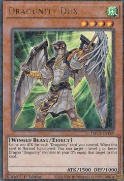 Dragunity Dux HAC1-149 Ultra Parallel Rare Near Mint Englisch 1. Auflage