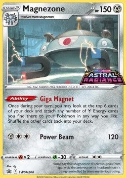 Magnezone SWSH-208 Promo Light Played Deutsch