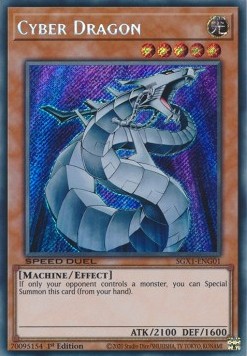 Cyber Drache SGX1-DEG01 Secret Rare Near Mint Deutsch 1. Auflage