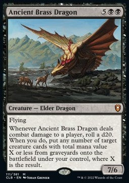 Ancient Brass Dragon CLB-111 Mythic Excellent Englisch Foil