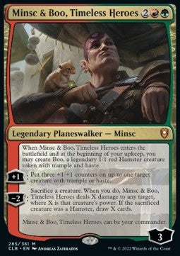 Minsc & Boo, Timeless Heroes CLB-285 Mythic Near Mint Englisch
