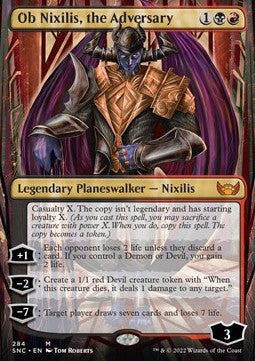 Ob Nixilis, der Widersacher (V.1) XSNC-284 Mythic Excellent Deutsch