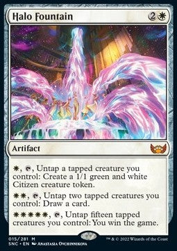 Halo-Brunnen SNC-15 Mythic Good Deutsch Foil