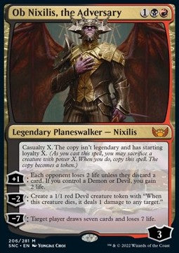 Ob Nixilis, der Widersacher SNC-206 Mythic Near Mint Deutsch