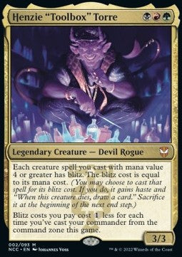 Henzie "Toolbox" Torre NCC-2 Mythic Excellent Englisch Foil
