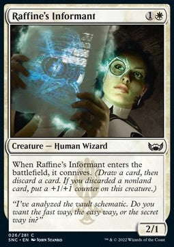 Raffine's Informant SNC-26 Common Excellent Englisch