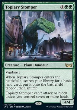 Topiary Stomper SNC-160 Rare Near Mint Englisch