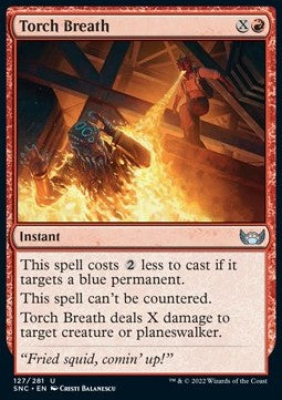 Torch Breath SNC-127 Uncommon Excellent Englisch