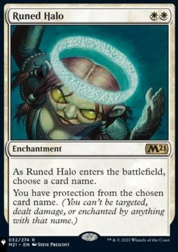 Runed Halo ZNL-32 Rare Near Mint Englisch