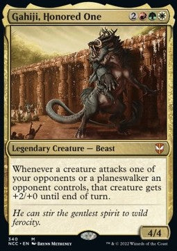 Gahiji, Honored One NCC-340 Mythic Near Mint Englisch