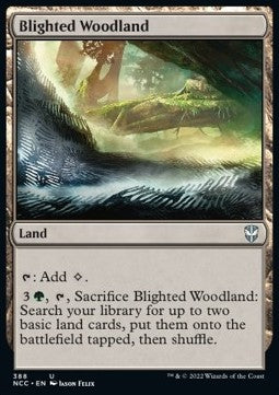 Blighted Woodland NCC-388 Uncommon Near Mint Englisch