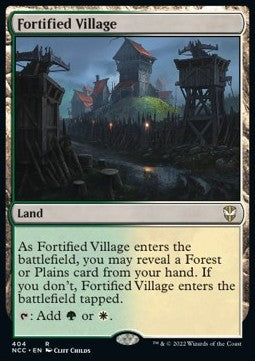 Fortified Village NCC-404 Rare Near Mint Englisch